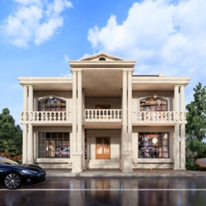The Green Haven duplex building in Moulvibazar, Sylhet, offers 3086 sq. ft. per floor, providing luxurious living with modern elegance and spacious interiors. Green Haven Duplex Building in Moulvibazar, Sylhet