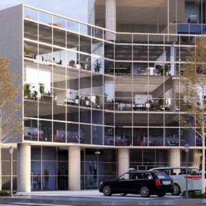 Janata Blue Sky Tower 15-Story Commercial Building in Mohammadpur, Dhaka